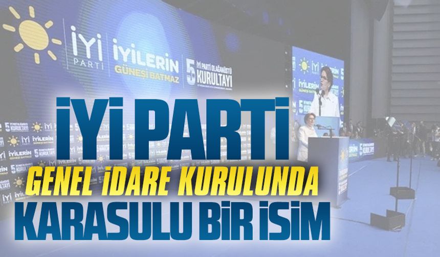 Selçuk Kılıçaslan, İYİ Parti GİK listesinde