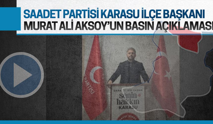 Murat Ali Aksoy’un haftalık basın açıklaması (13.05.2024)