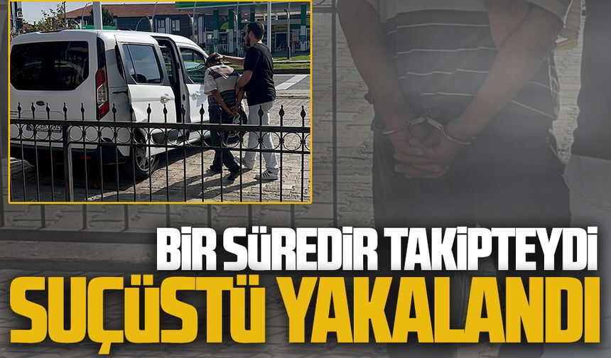 Karasu’da uyuşturucu taciri suçüstü yakalandı