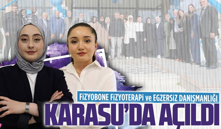 FizyoBone Fizyoterapi ve Egzersiz Danışmanlığı Karasu’da açıldı