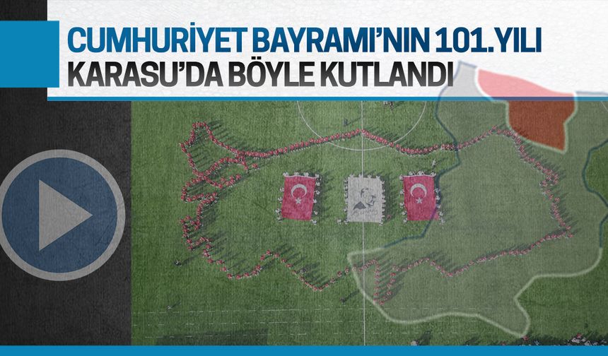 Karasu’da 29 Ekim Cumhuriyet Bayramı kutlandı