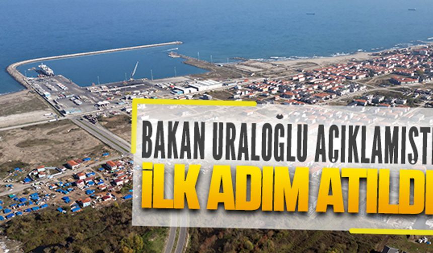 Karasu Limanı’nda genişleme için ilk adım atıldı