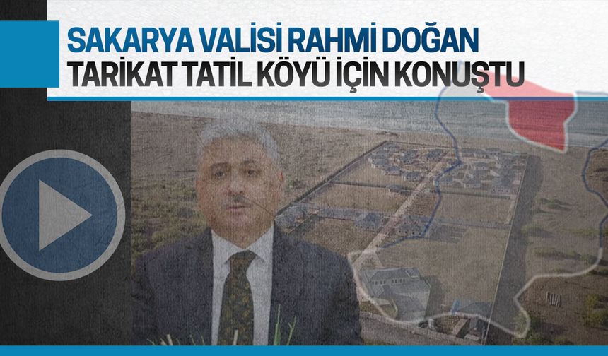 Sakarya Valisi’nden kaçak tatil köyü açıklaması: Onu belediyeye sorun!