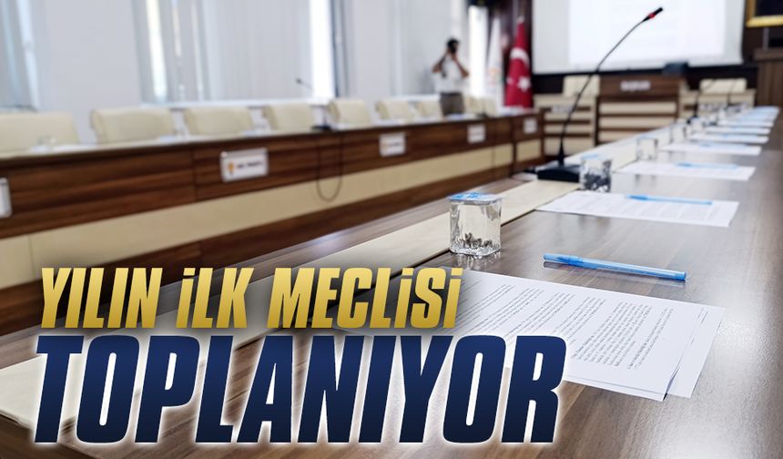 Karasu Belediyesi’nde yılın ilk meclisi toplanıyor