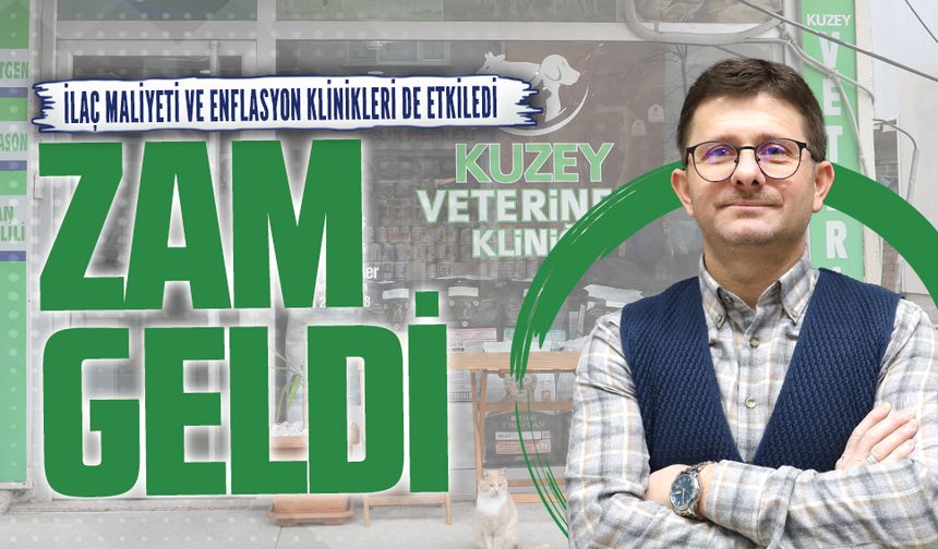 Veteriner Hekim Orhan Likos, veterinerlik ücretlerine zam geldiğini belirtti