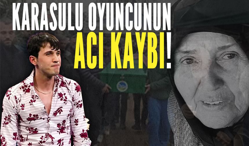 Karasulu oyuncunun acı kaybı