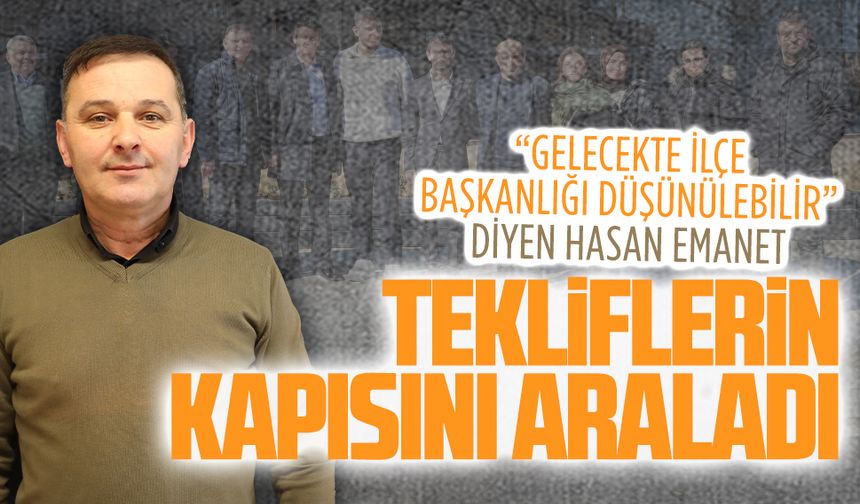 Hasan Emanet basınla yaptığı toplantıda çarpıcı açıklamalarda bulundu