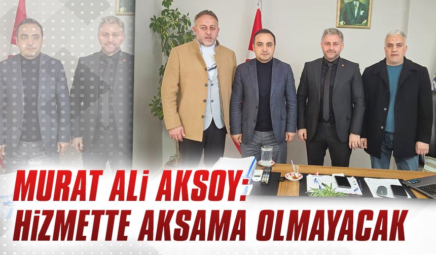 Başkan Aksoy’dan Müdür Babalıoğlu’na ziyaret