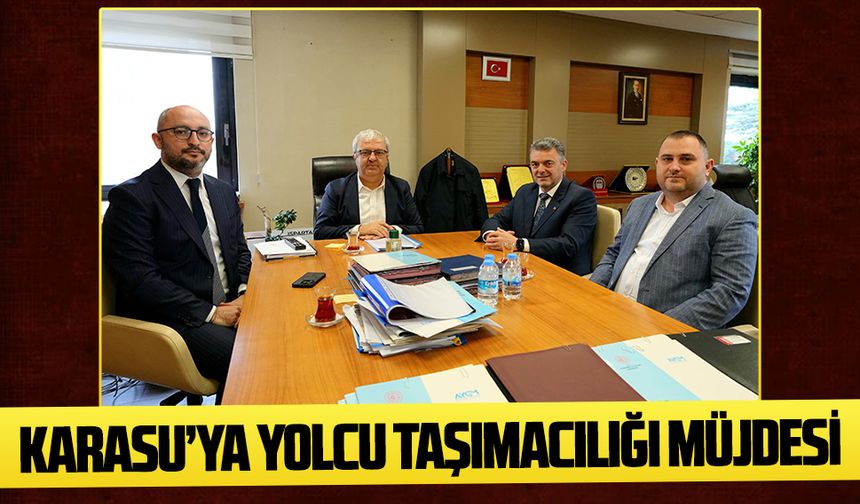 Karasu Belediyesi’nden Ulaştırma Bakanlığı’nda Karasu görüşmesi