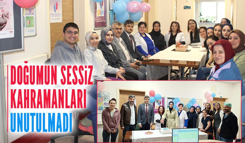 Karasu Devlet Hastanesi’nde Ebeler Haftası Kutlandı