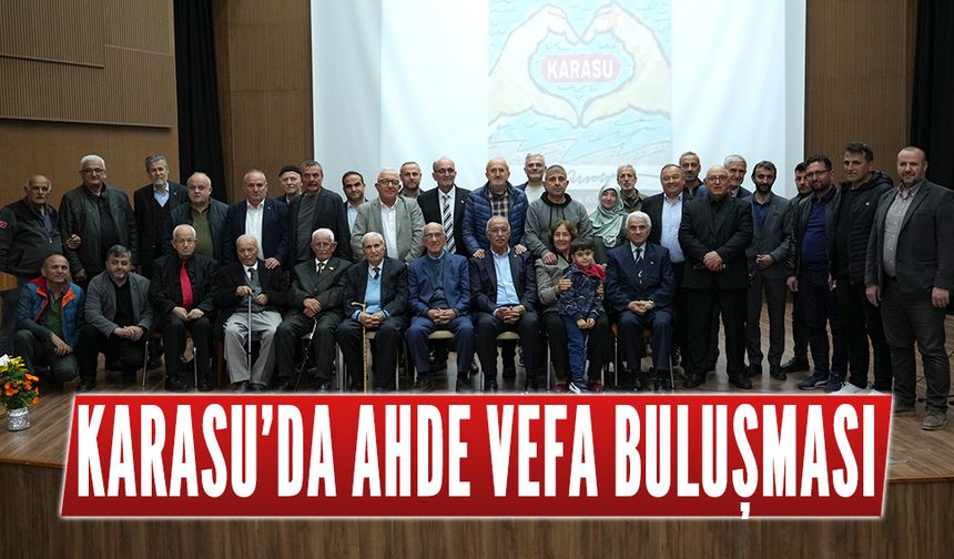 Karasu’da Ahde Vefa ve Komşuluk Kültürü Şöleni yoğun ilgi gördü