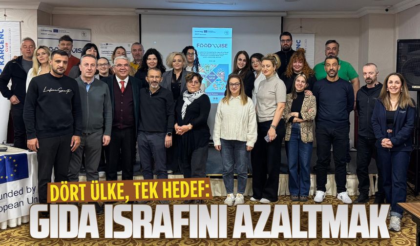 Kargenç ev sahipliğinde uluslararası gıda atığı eğitimi tamamlandı