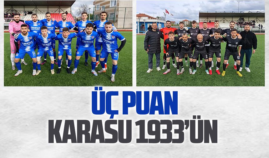 1933 üç puanla başladı