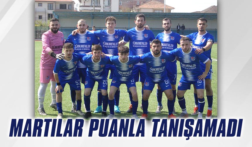 Martılar puanla tanışamadı