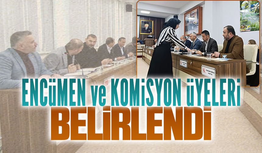 Karasu Belediyesi Meclisi’nde encümen ve komisyon üyeleri seçildi