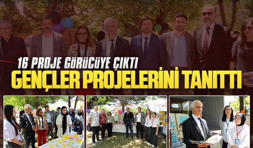 Karadeniz Kız Mesleki ve Teknik Anadolu Lisesi'nden TÜBİTAK Bilim Fuarı
