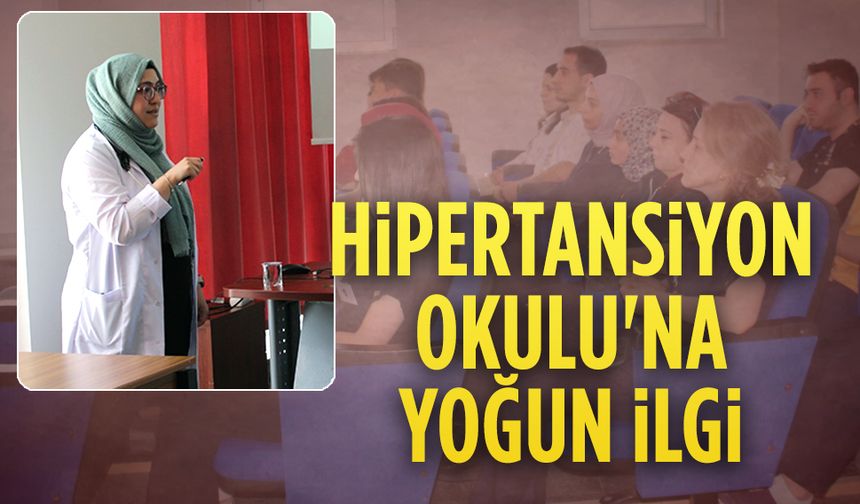 Karasu Devlet Hastanesi’nde Hipertansiyon Okulu'na yoğun ilgi