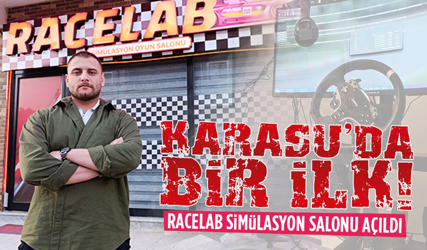 Karasu’da bir ilk: RaceLab simülasyon salonu açıldı