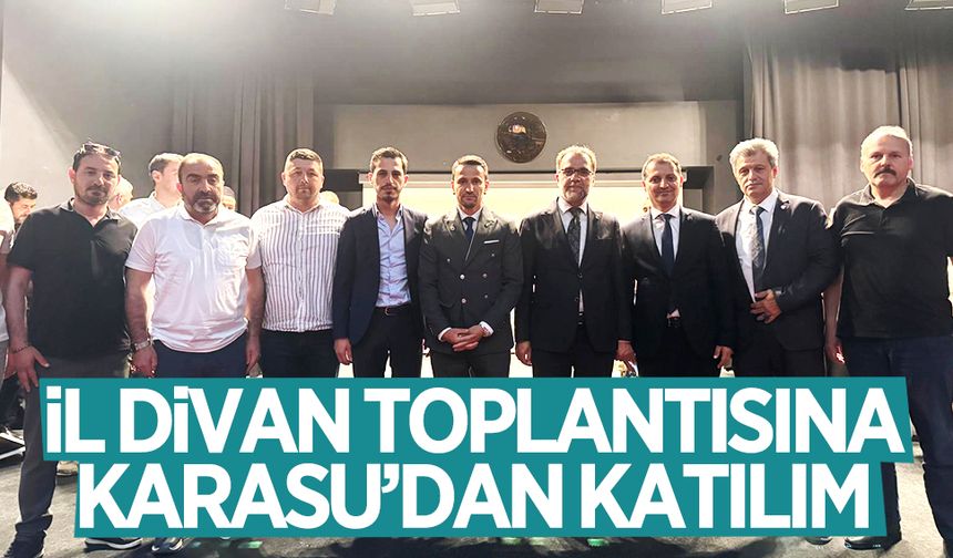 YRP İl Divan Toplantısı’na Karasu’dan katılım