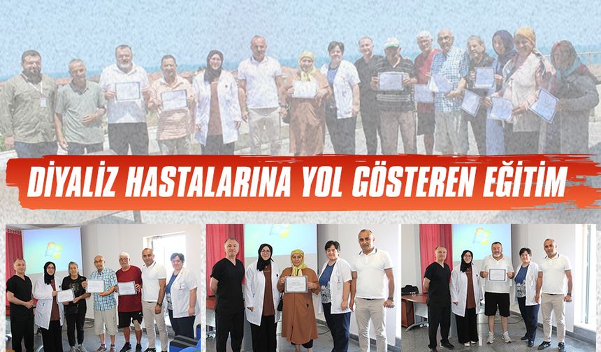 Karasu Devlet Hastanesi’nden diyaliz hastalarına bilinçlendirme etkinliği