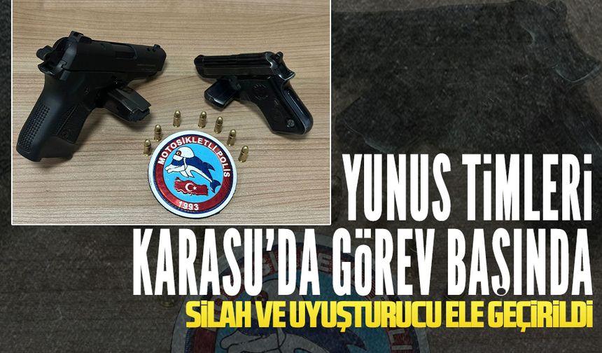 Yunus timleri Karasu’da görev başında