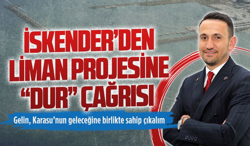 Hakkı İskender, ÇED toplantısı çağrısında bulundu