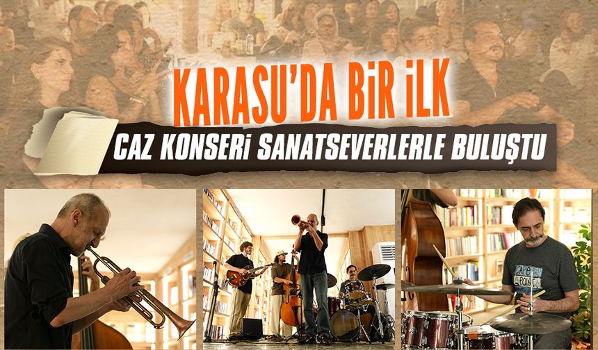 Caz konseri sanatseverlerle buluştu