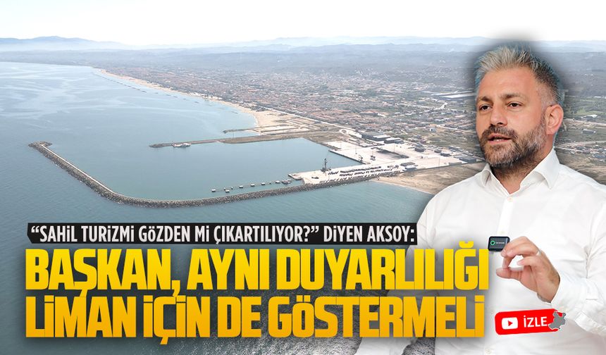 Murat Ali Aksoy: Sahil turizmi gözden mi çıkarılıyor?