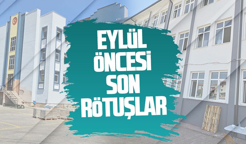 Karasu’da okullar yeni döneme hazırlanıyor