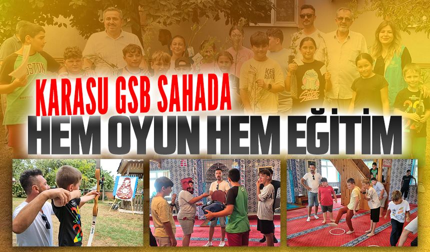 Karasu Gençlik Spor’dan Kur’an Kursu öğrencilerine anlamlı etkinlik