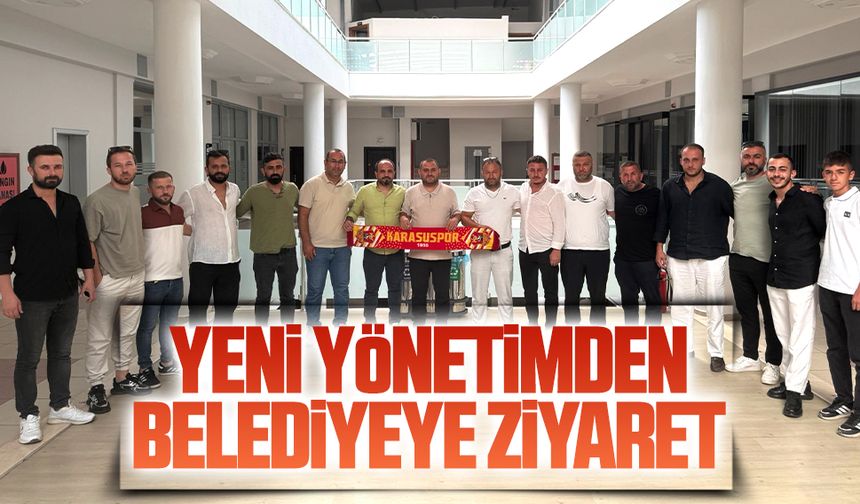 Yeni yönetimden Karasu Belediyesi’ne ziyaret