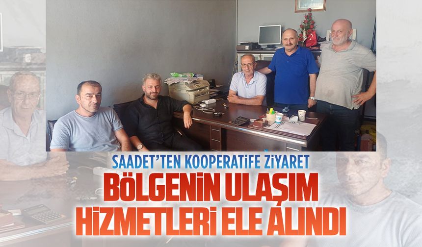 Saadet Partisi’nden Karasu – Kocaali Birlik Kooperatifi’ne ziyaret