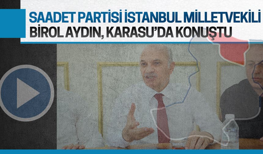 Milletvekili Birol Aydın: Türkiye daha fazla iktidarın yapmacıklığını taşıyamaz