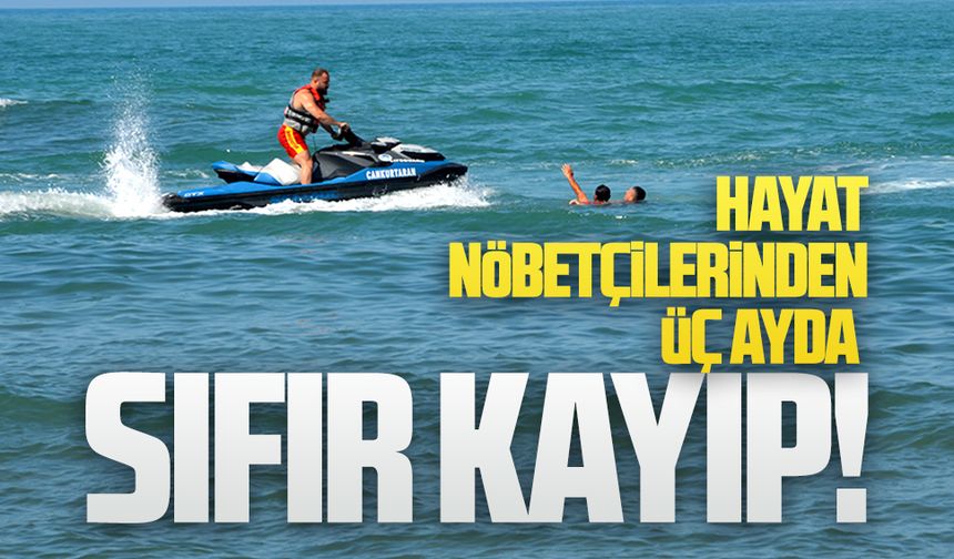 Hayat nöbetçileri 3 ayda 586 olaya müdahale etti