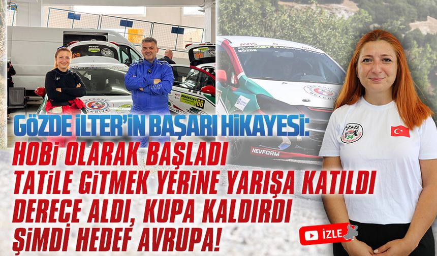 Hobi olarak başladığı ralli sporunda kupa kaldırdı, hedefi Avrupa şampiyonası