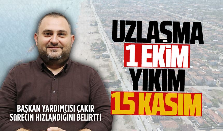 Karasu sahilinde uzlaşma görüşmeleri 1 Ekim’de başlıyor