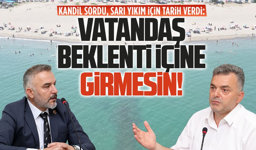 Mithat Kandil sordu, İshak Sarı yıkım için tarih verdi