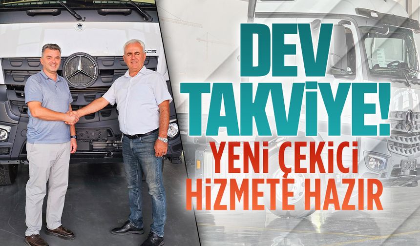 Karasu Belediyesi’ne yeni arocs çekici