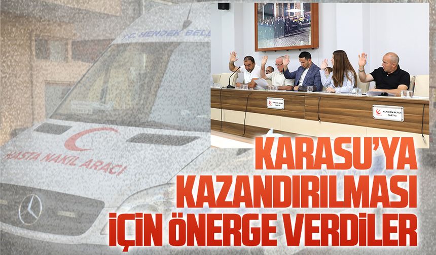 Yeniden Refah Partisi grubundan hasta nakil aracı önergesi