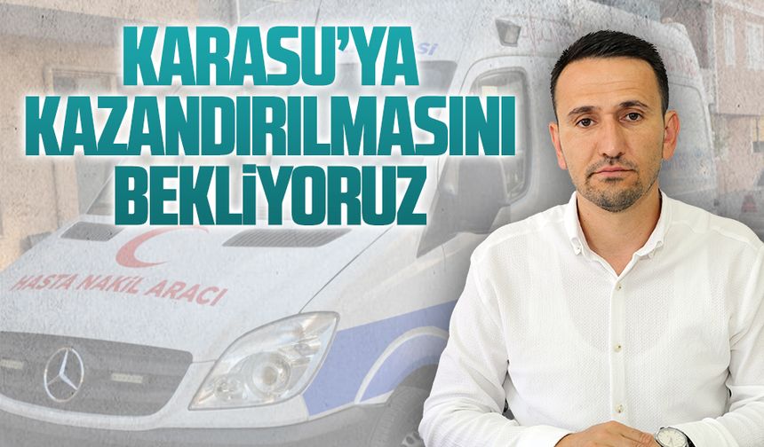 Hakkı İskender: Ferizli ve Kaynarca’da bile var, bizde neden yok?