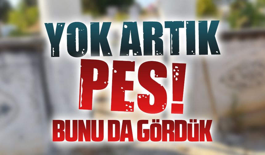Karasu Merkez Mezarlığı’nda şaşırtan hırsızlık