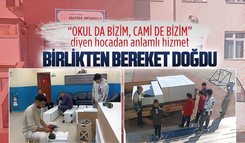 Adatepe’de gönüller bir oldu, öğrenciler kazandı