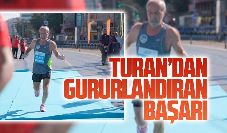 Turan’dan gururlandıran başarı
