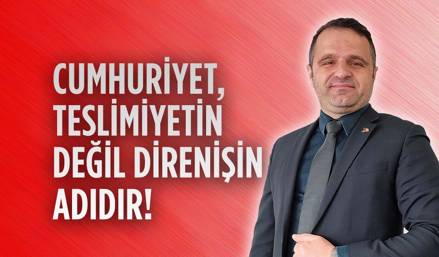 Aykut Süt’ten 29 Ekim Cumhuriyet Bayramı mesajı