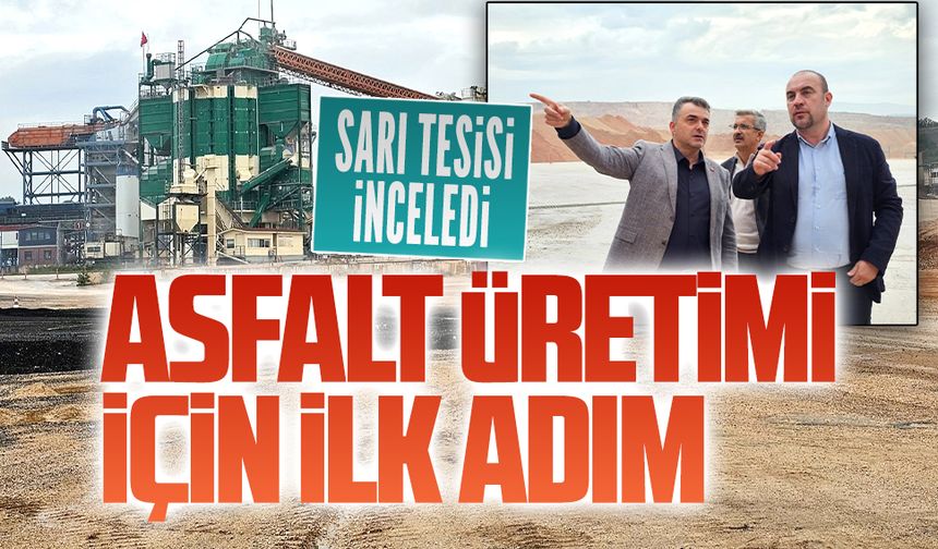 Karasu Belediyesi’nden asfalt plenti tesisi için önemli adım