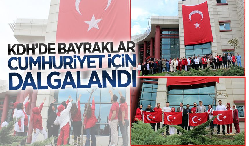 Karasu Devlet Hastanesi’nde 29 Ekim gururu yaşandı