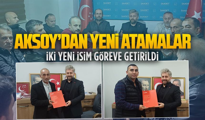 Saadet Partisi’nde yeni mahalle temsilcileri atandı