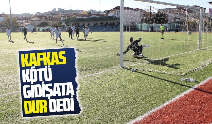 Kafkas kötü gidişata dur dedi