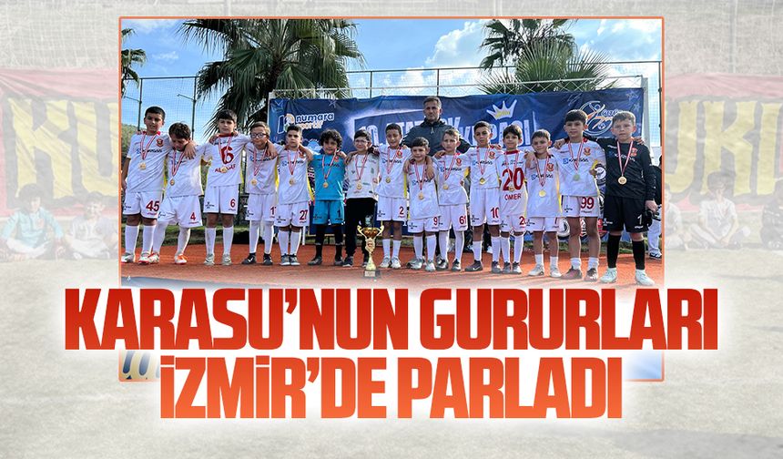 Karasu Belediyespor 2016 takımı İzmir’den ikincilikle döndü