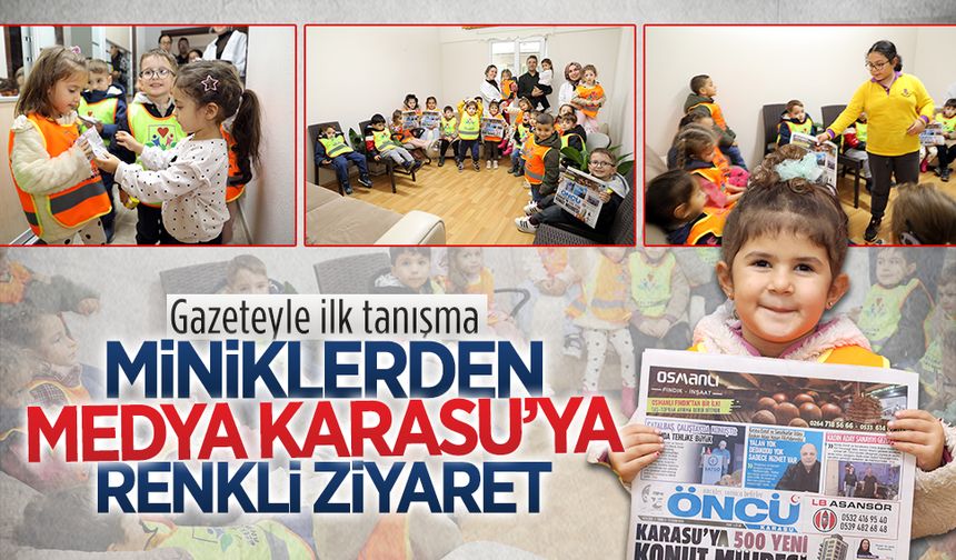 Özel Zeliha Anaokulu öğrencilerinden Medya Karasu’ya Anlamlı Ziyaret